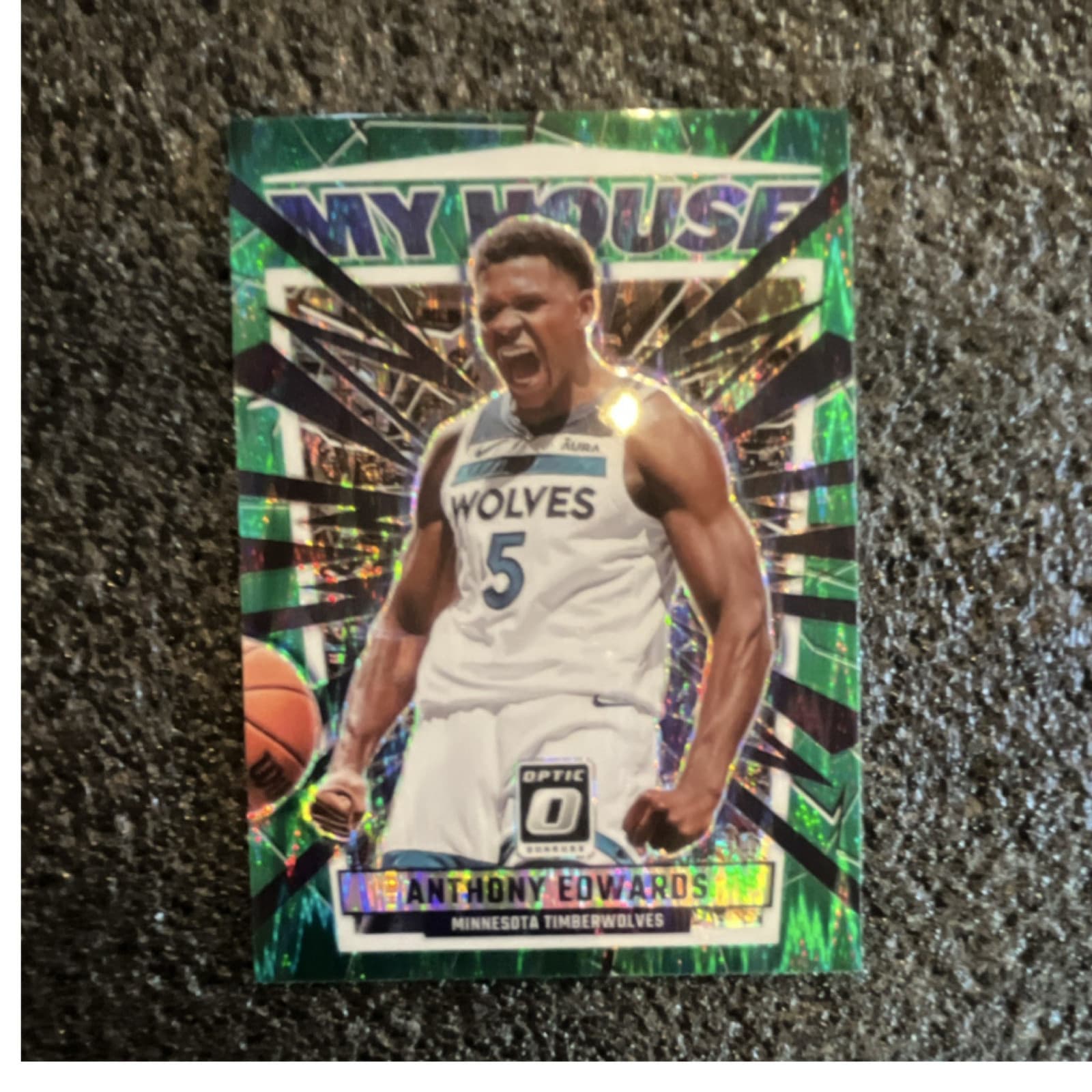 Anthony Edwards 2023 panini Donruss Optic