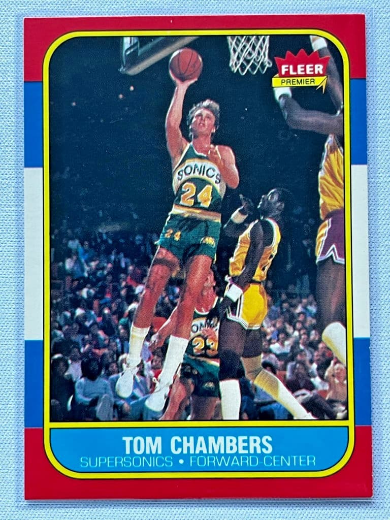Tom Chambers 1986 Fleer 1986 Fleer