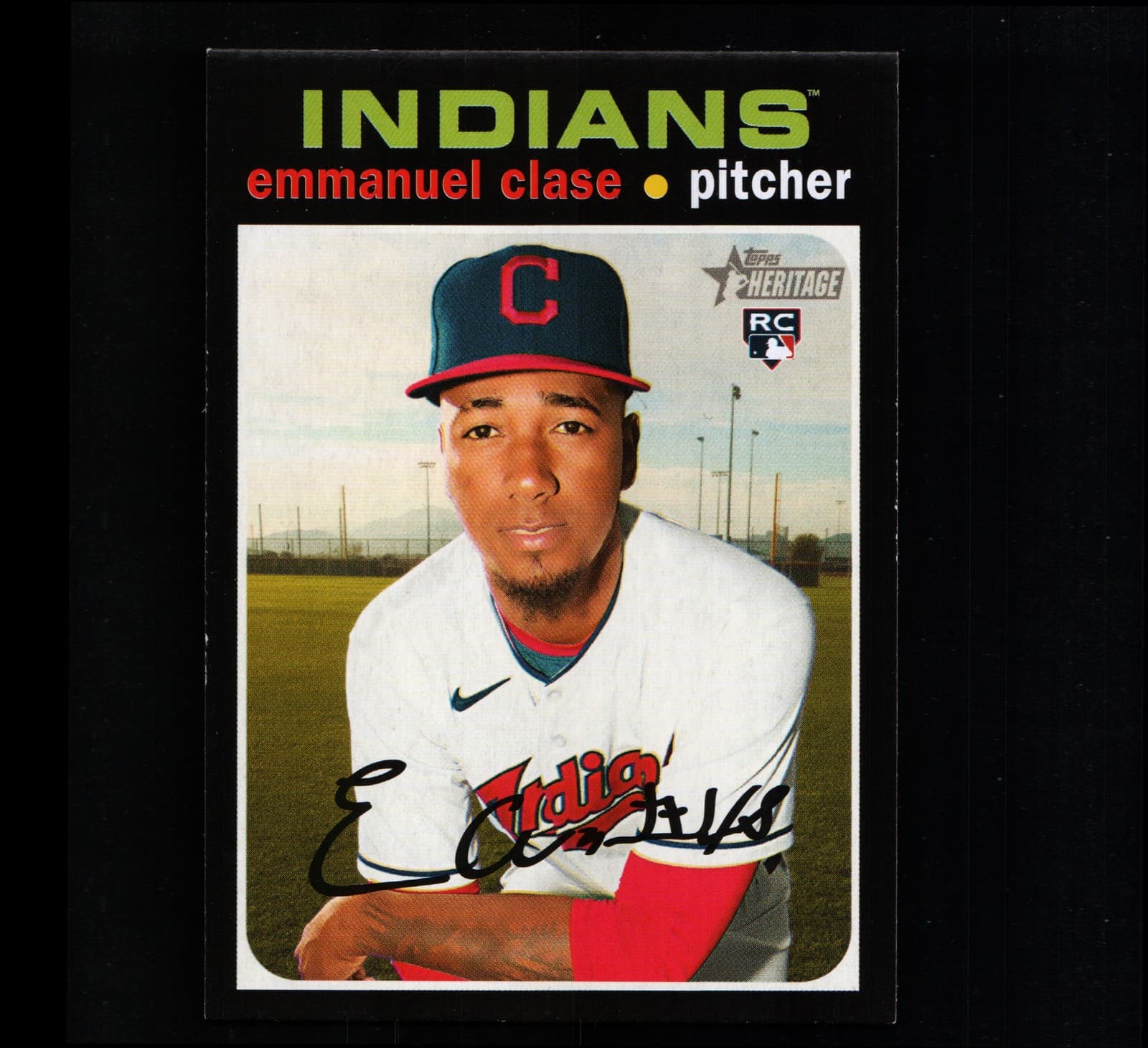 Emmanuel Clase 2020 Topps Heritage 2020 Topps Heritage