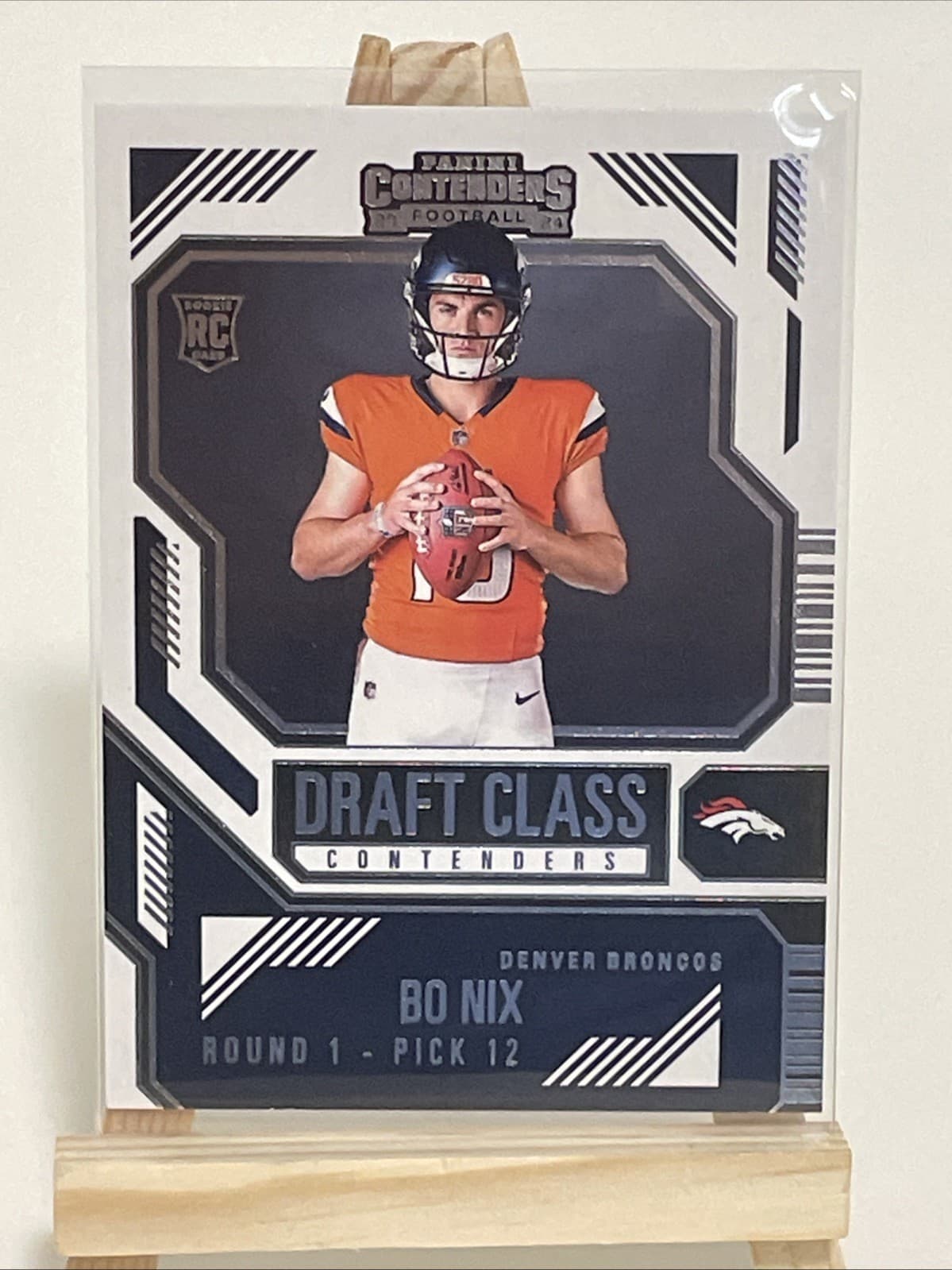 Football Bo Nix 2024 Panini Contenders 2024 Panini Contenders