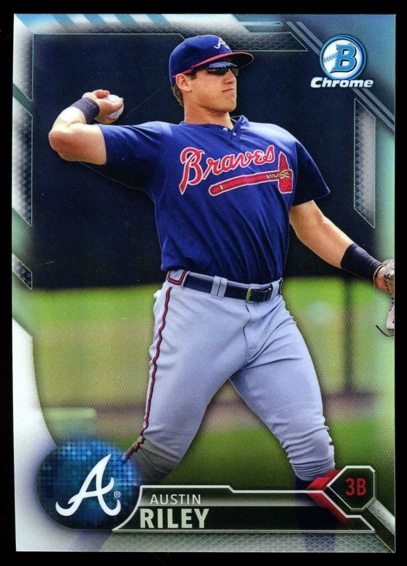 Prospects Austin Riley 2016 Bowman Chrome 2016 Bowman Chrome refractor