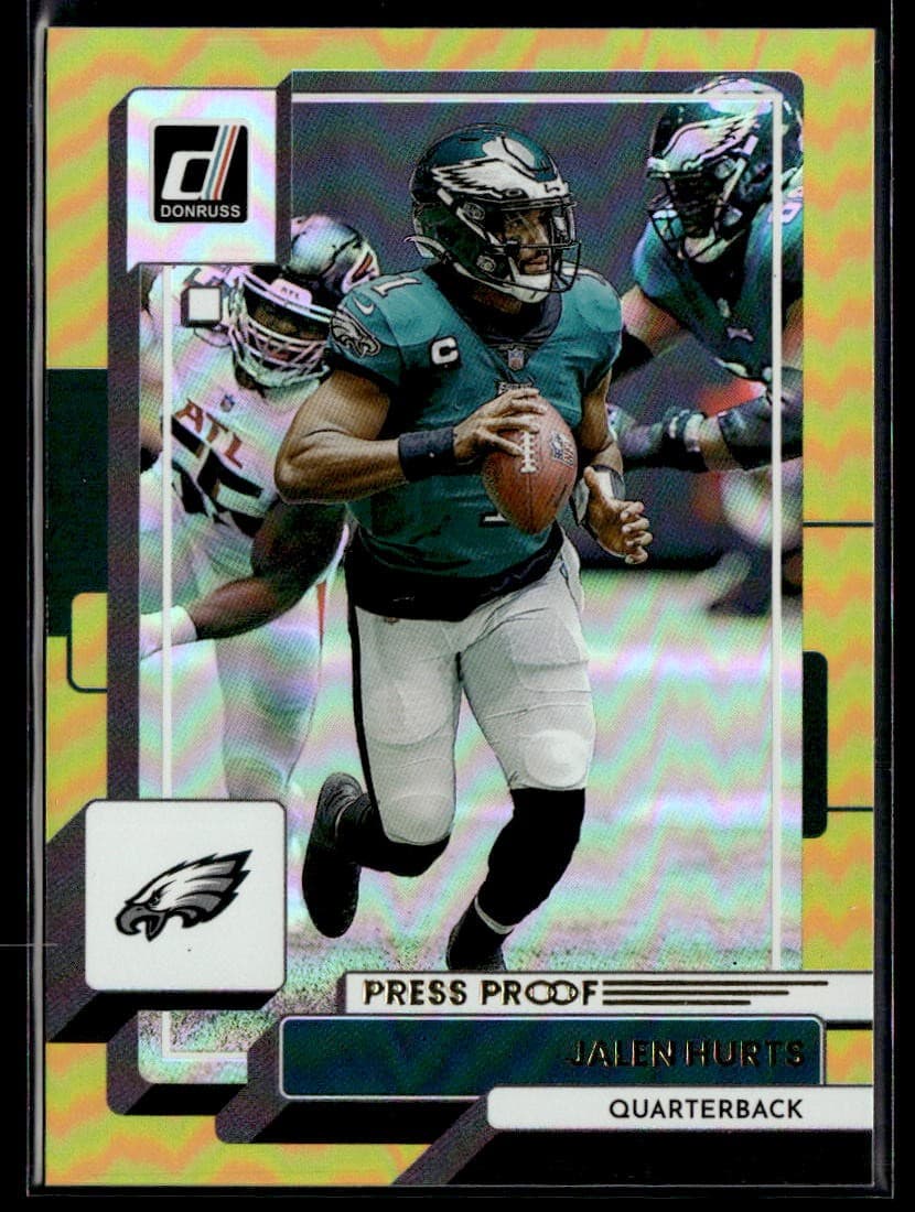 Jalen Hurts Press 2022 Donruss