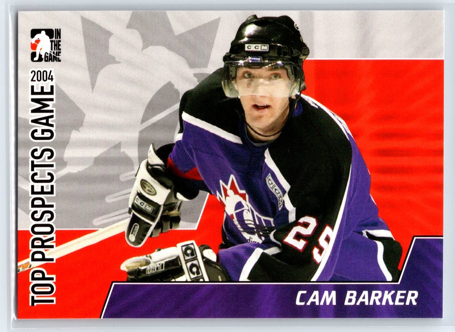 Prospects Cam Barker 2004 In The Game 2004 In The Game
