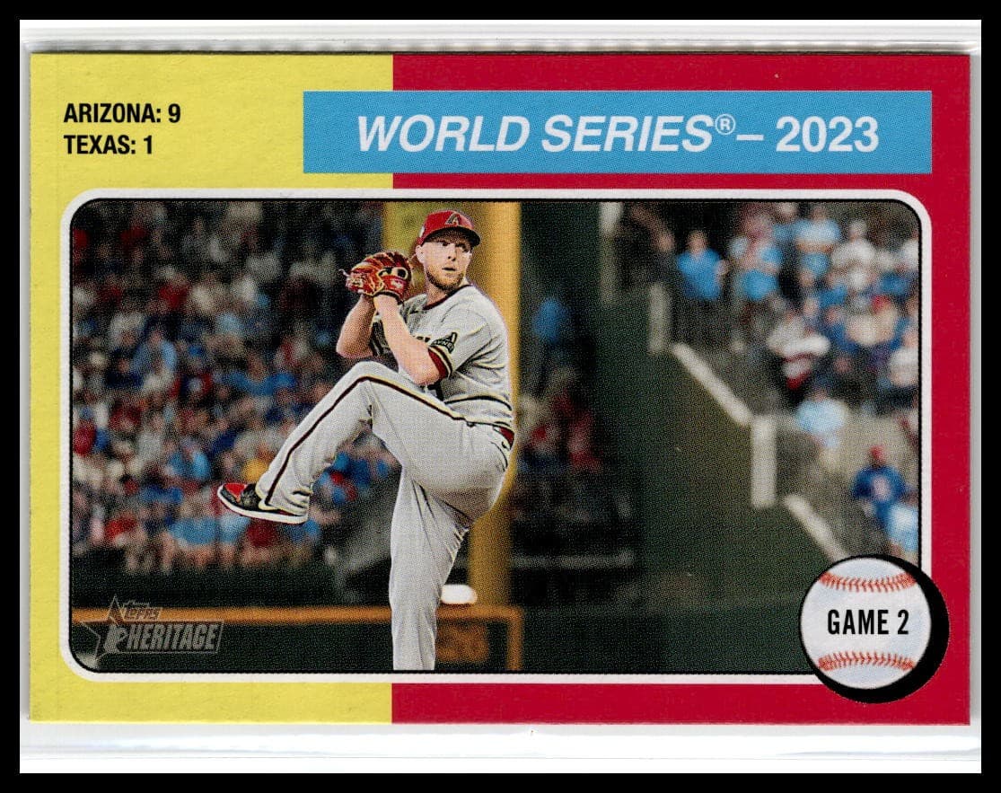 World Series 2023 Topps Heritage 2023 Topps Heritage