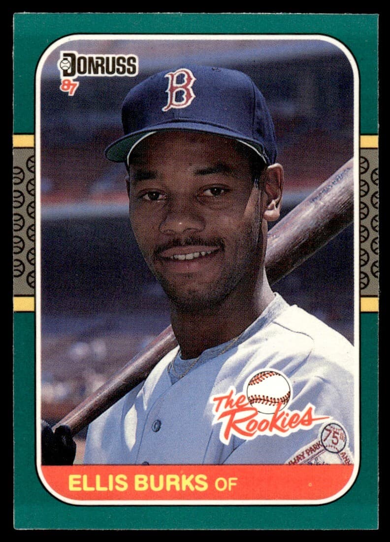 The Rookies Ellis 1987 Donruss 1987 Donruss