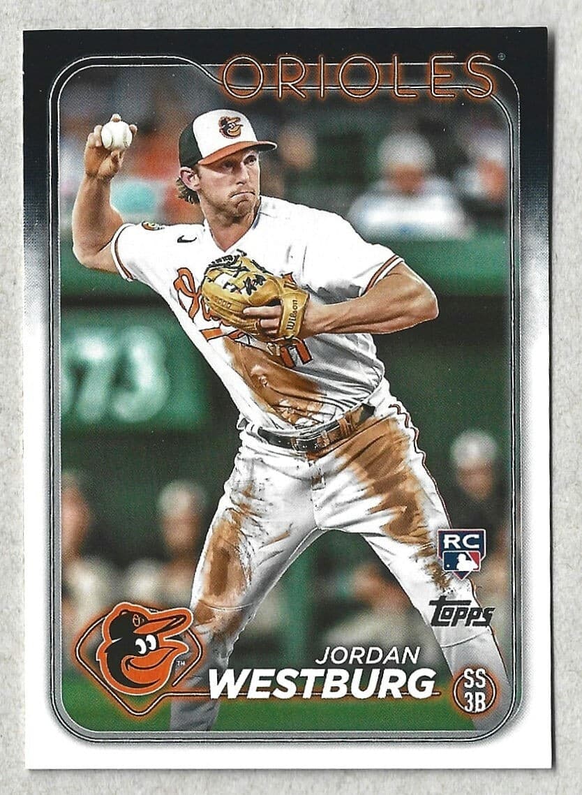 Jordan Westburg Baltimore 2024 Topps