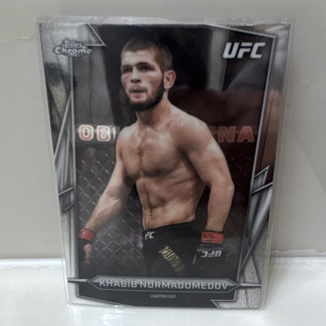 Khabib Nurmagomedov 2020 Topps Chrome