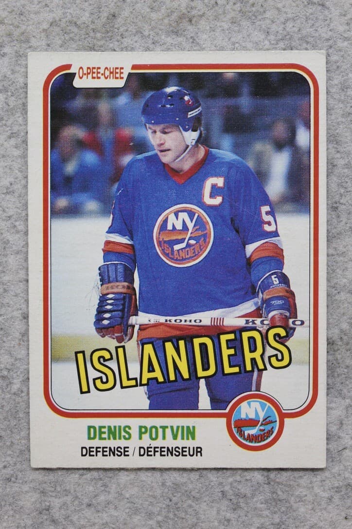 -82 DENIS POTVIN NEW YORK ISLA 1981 O-Pee-Chee 1981 O-Pee-Chee
