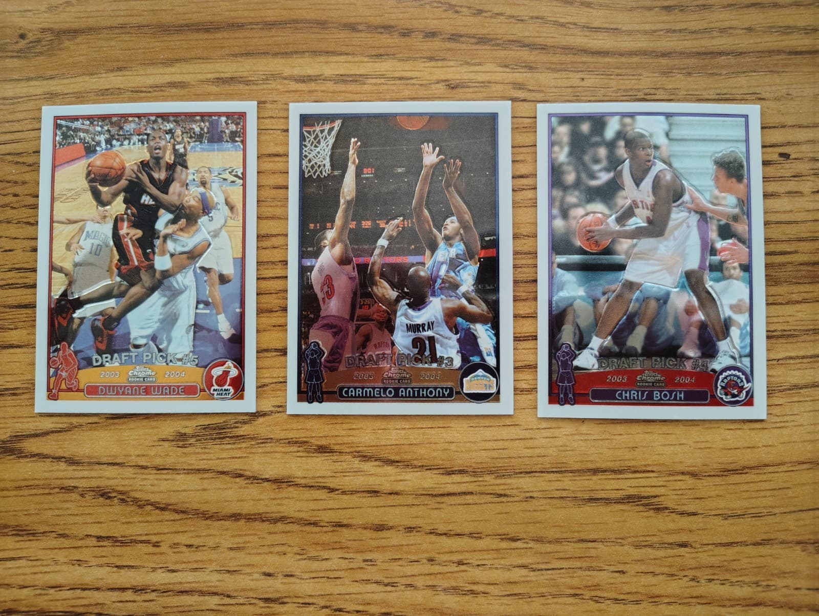 -04 dwyane wade 115, c. anthon 2003 Topps Chrome 2003 Topps Chrome