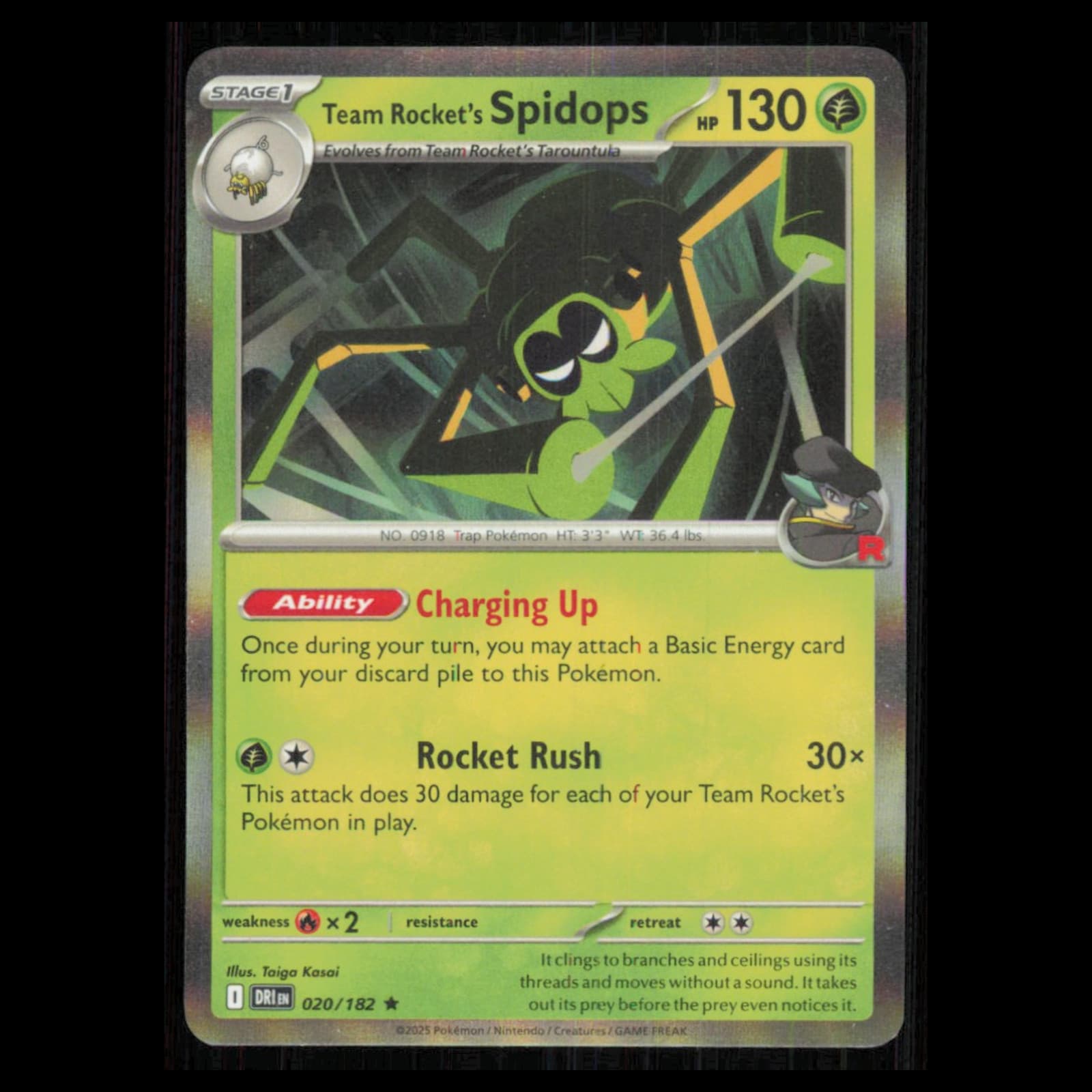 Team Rockets Spidops 2025 Unknown 2025 Unknown