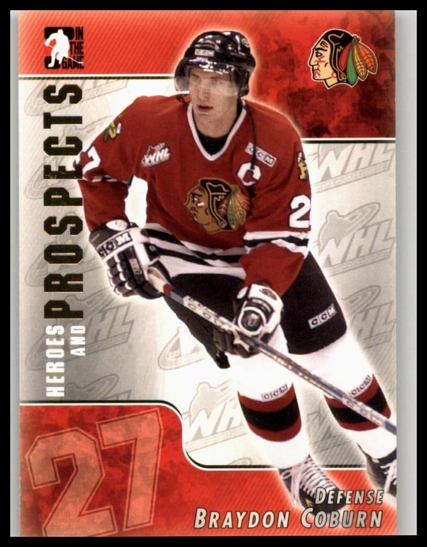 Prospects Braydon Coburn 2004 In The Game 2004 In The Game