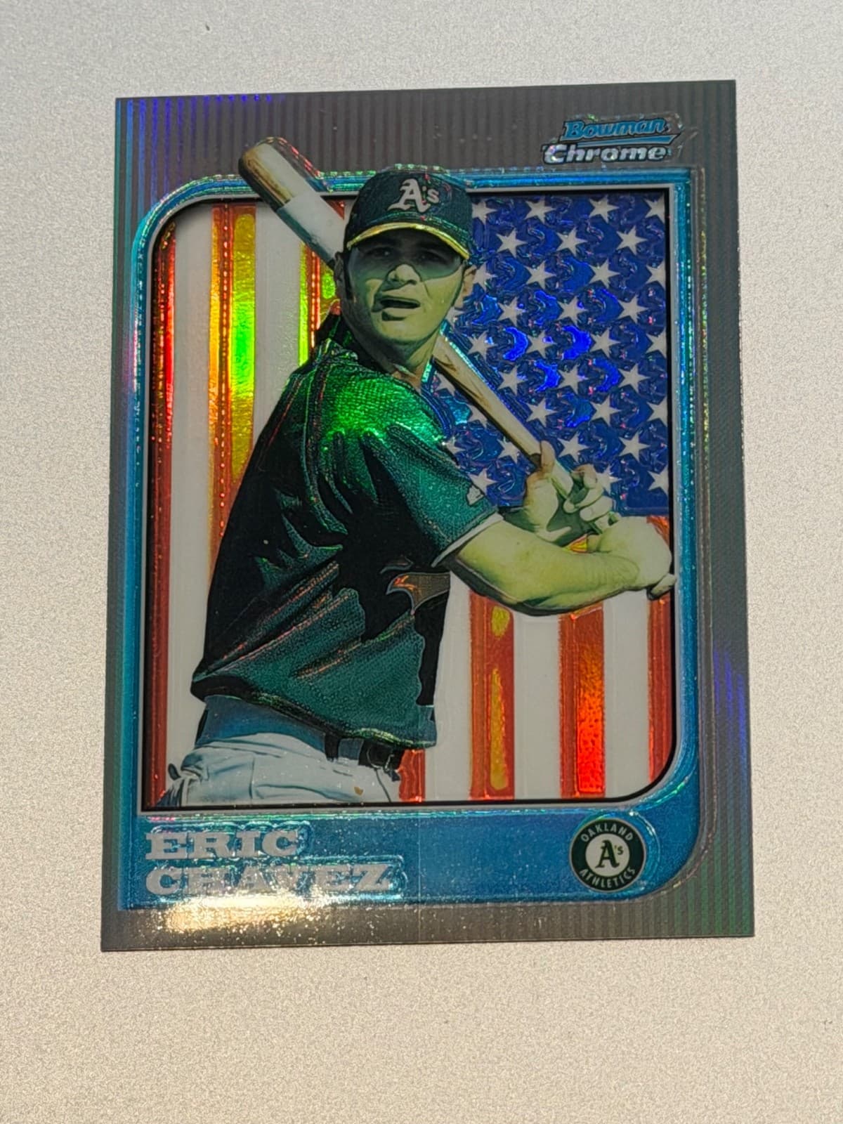 International Eric Chavez 1997 Bowman Chrome 1997 Bowman Chrome refractor