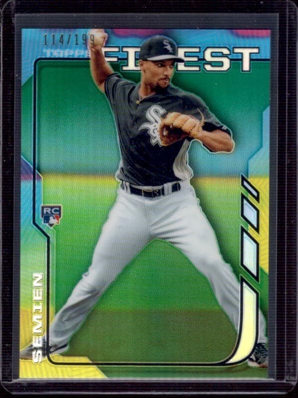 MARCUS SEMIEN Green /199 2014 Topps Finest 2014 Topps Finest