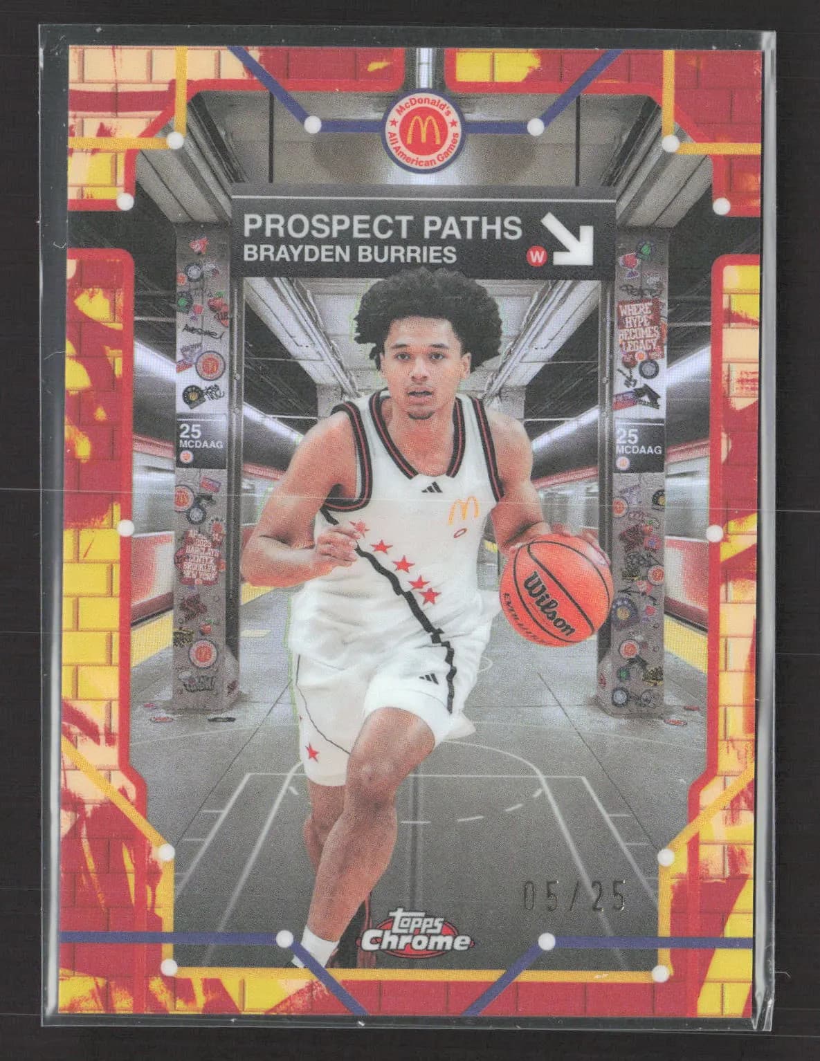 All American Prospect 2025 Topps Chrome 2025 Topps Chrome
