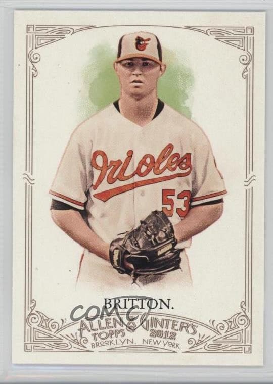 Zach Britton 2012 Topps 2012 Topps