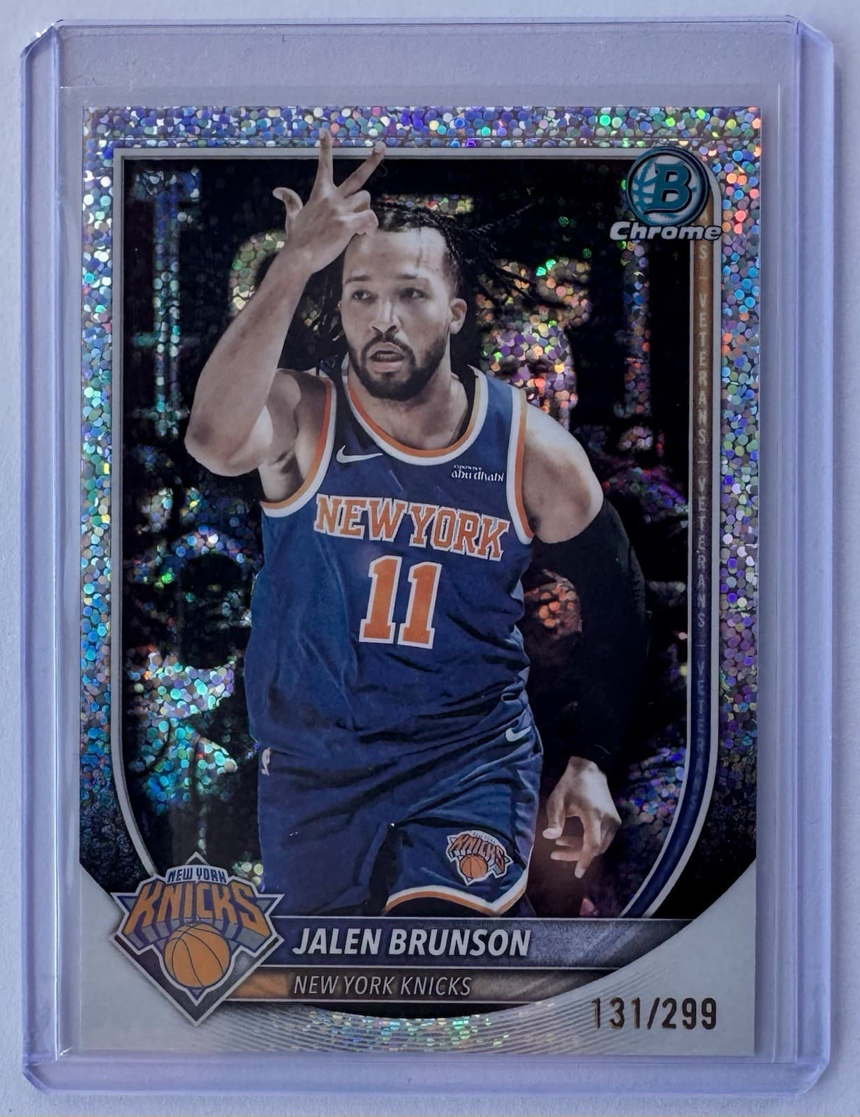 Basketball Jalen Brunson 2025 Bowman Chrome 2025 Bowman Chrome
