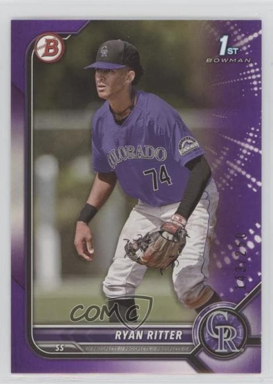 Ryan Ritter 2022 Bowman Draft