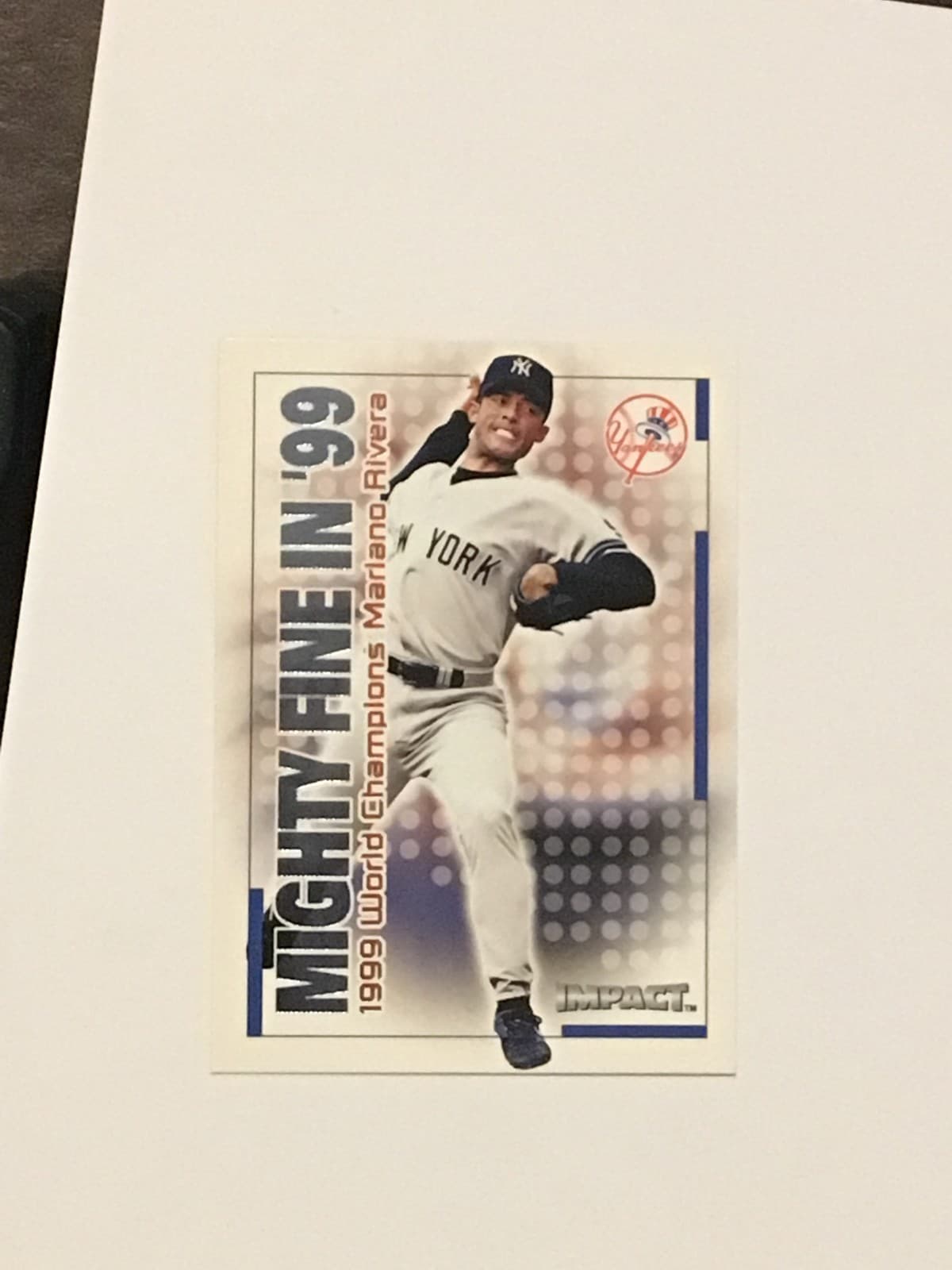 Impact Mariano Rivera 2000 Unknown 2000 Unknown