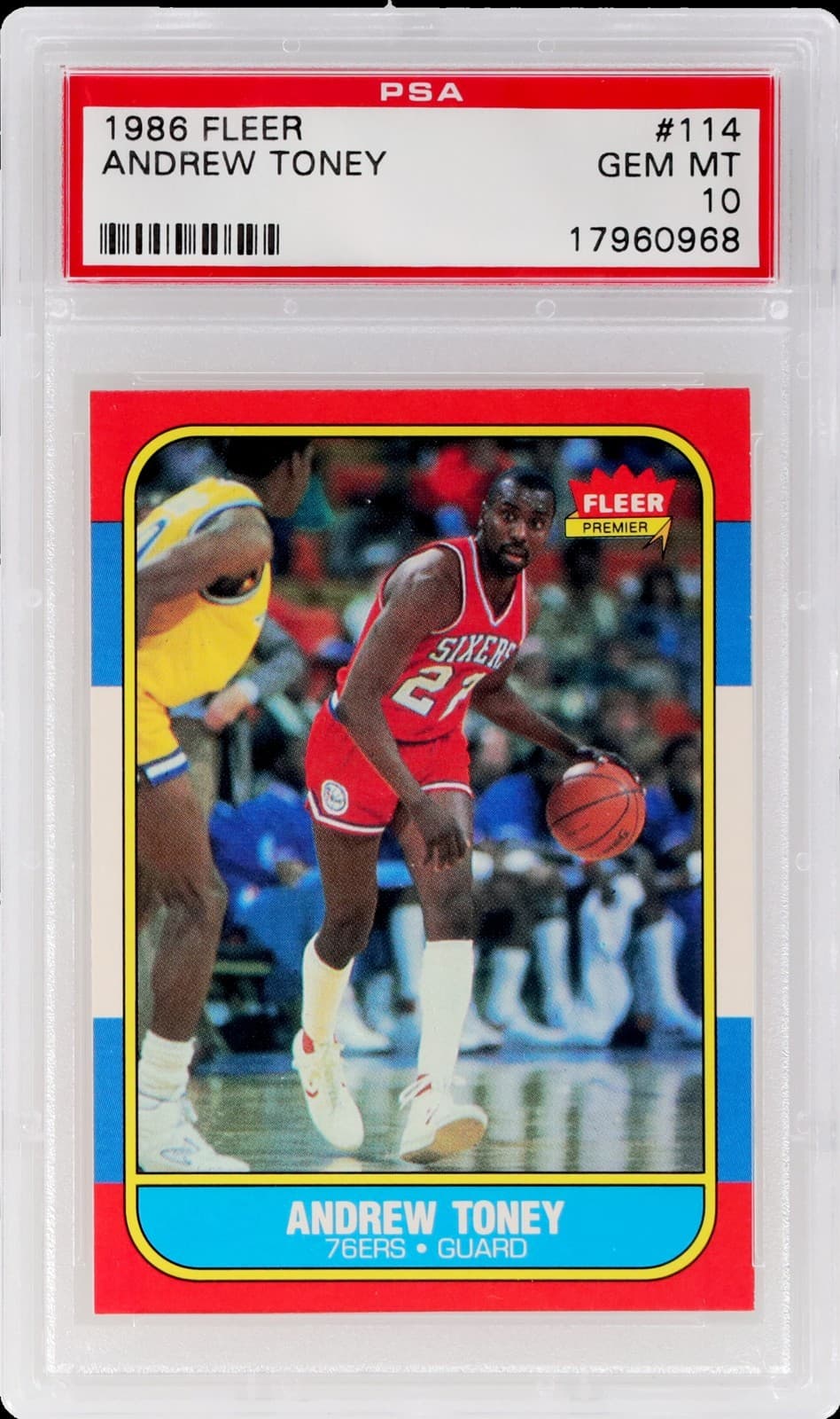 Andrew Toney Basketball 1986 Fleer 1986 Fleer