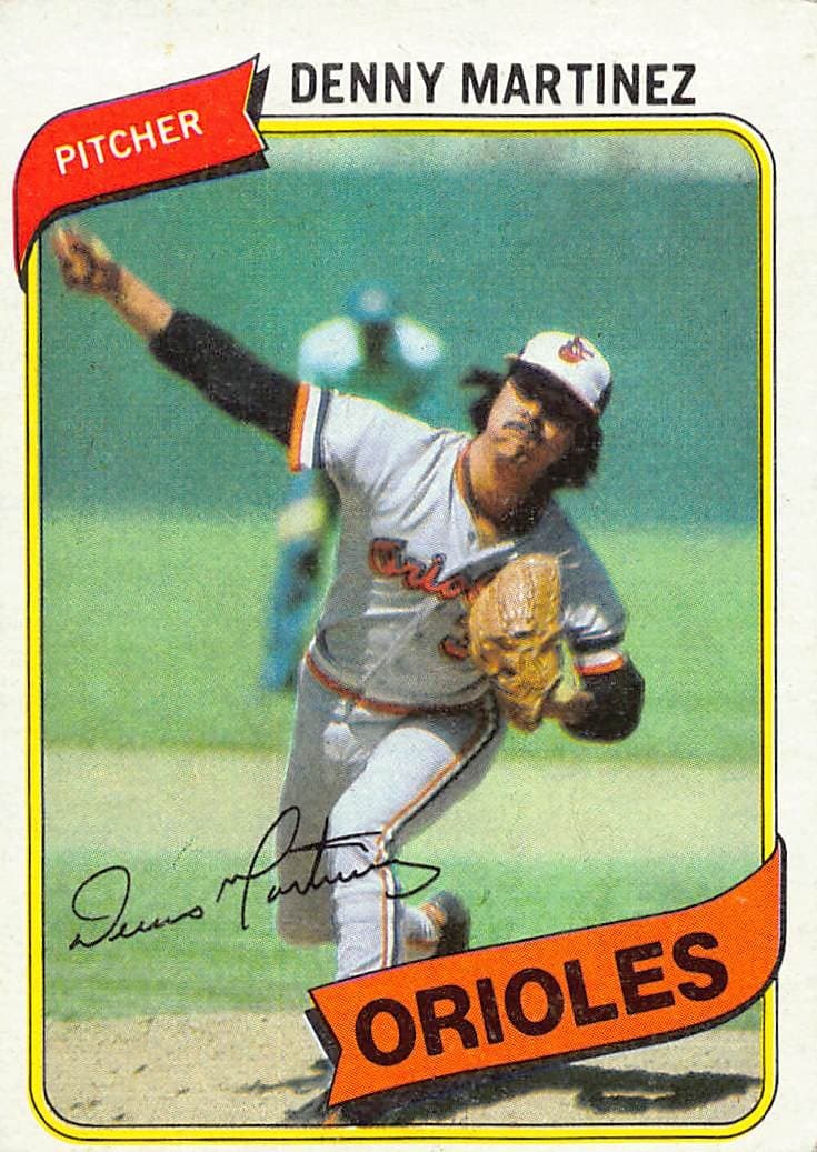 Denny Martinez 1980 Topps 1980 Topps