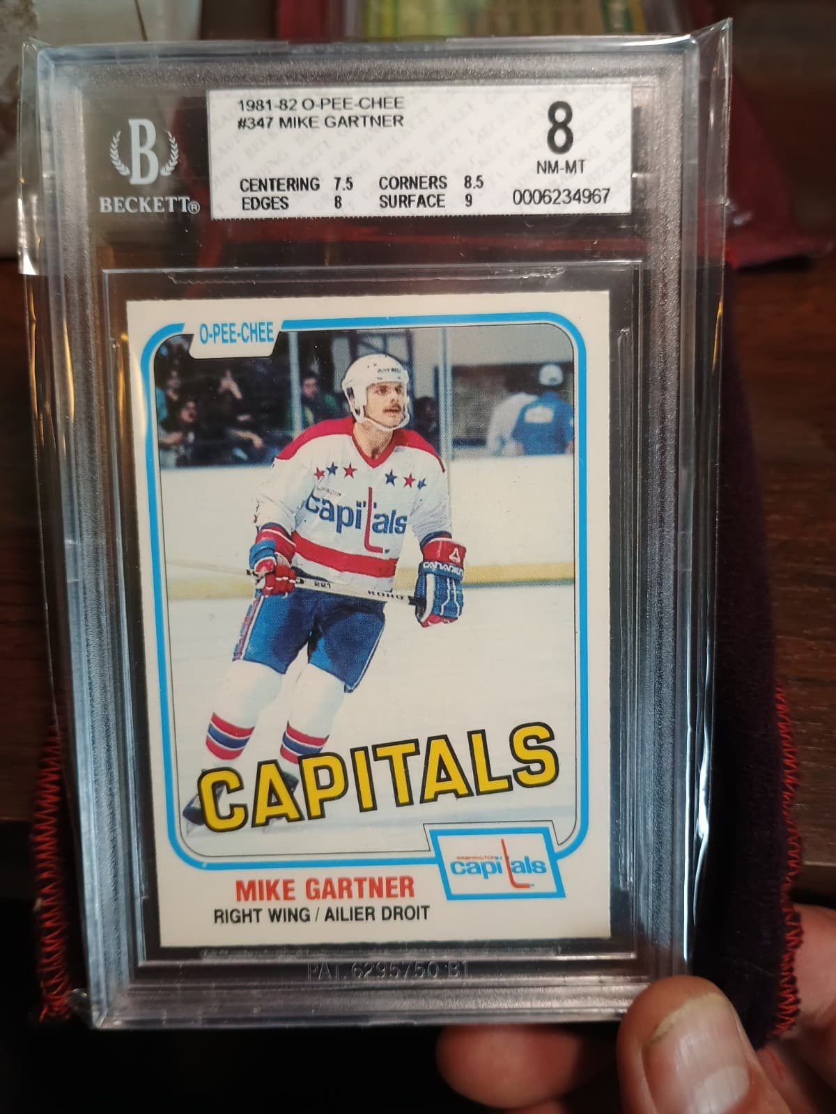 -82 MIKE GARTNER 1981 O-Pee-Chee 1981 O-Pee-Chee