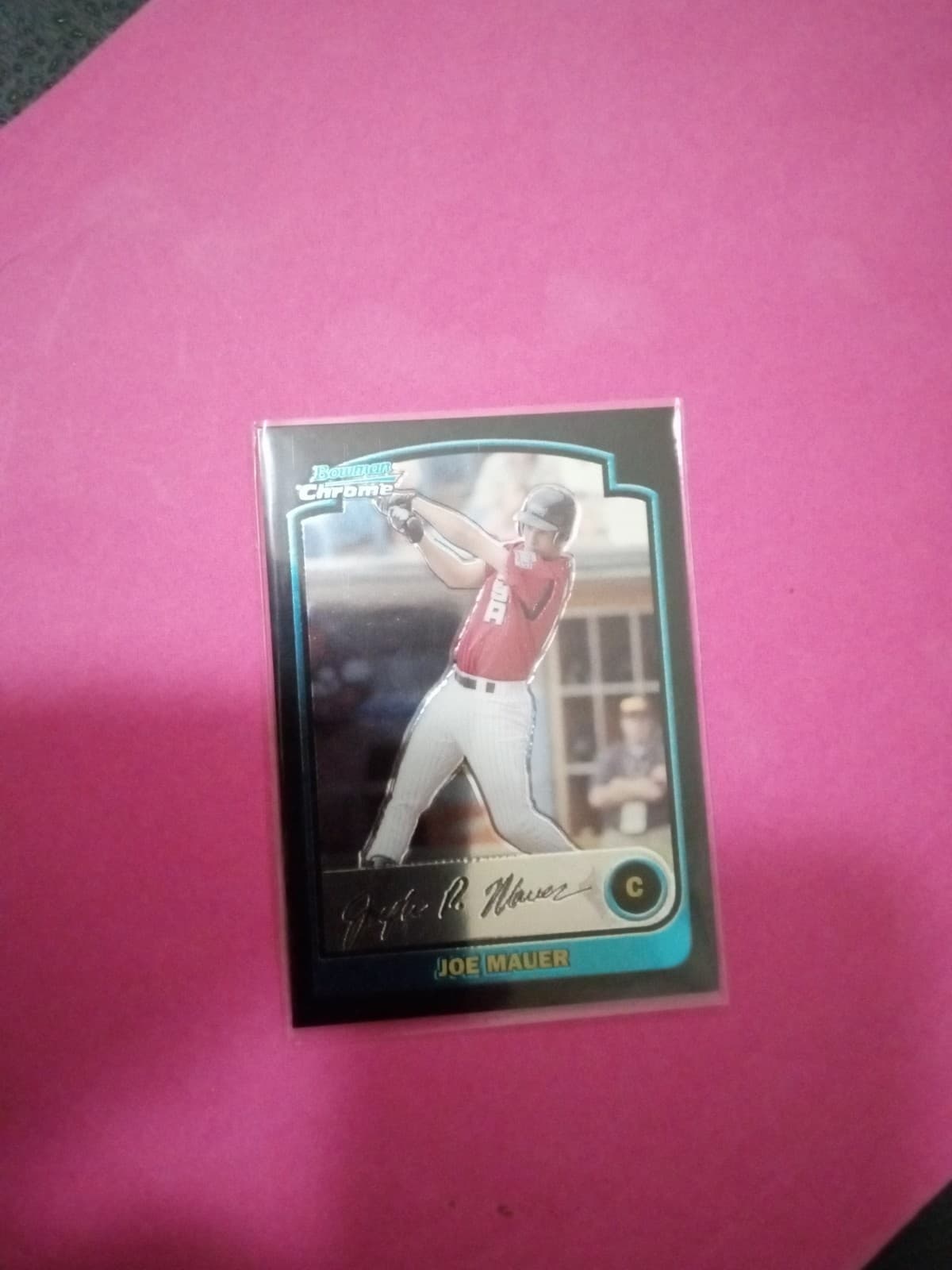 Joe Mauer 2003 Bowman Draft 2003 Bowman Draft example 2