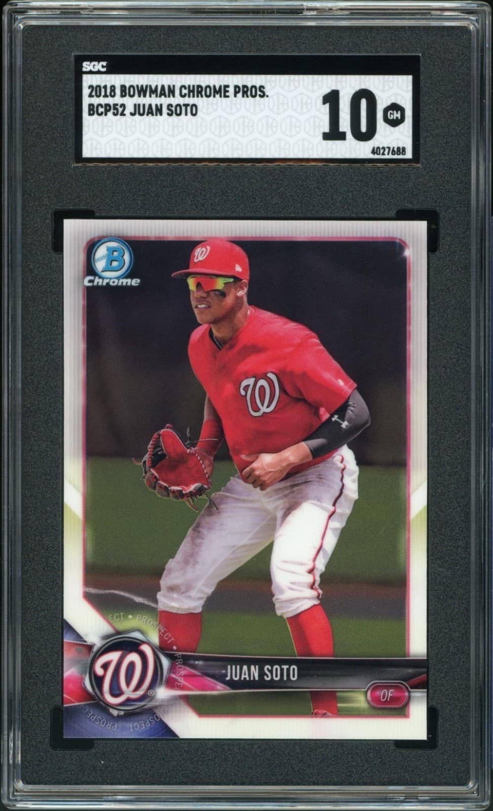 Juan Soto 2018 Bowman Chrome 2018 Bowman Chrome