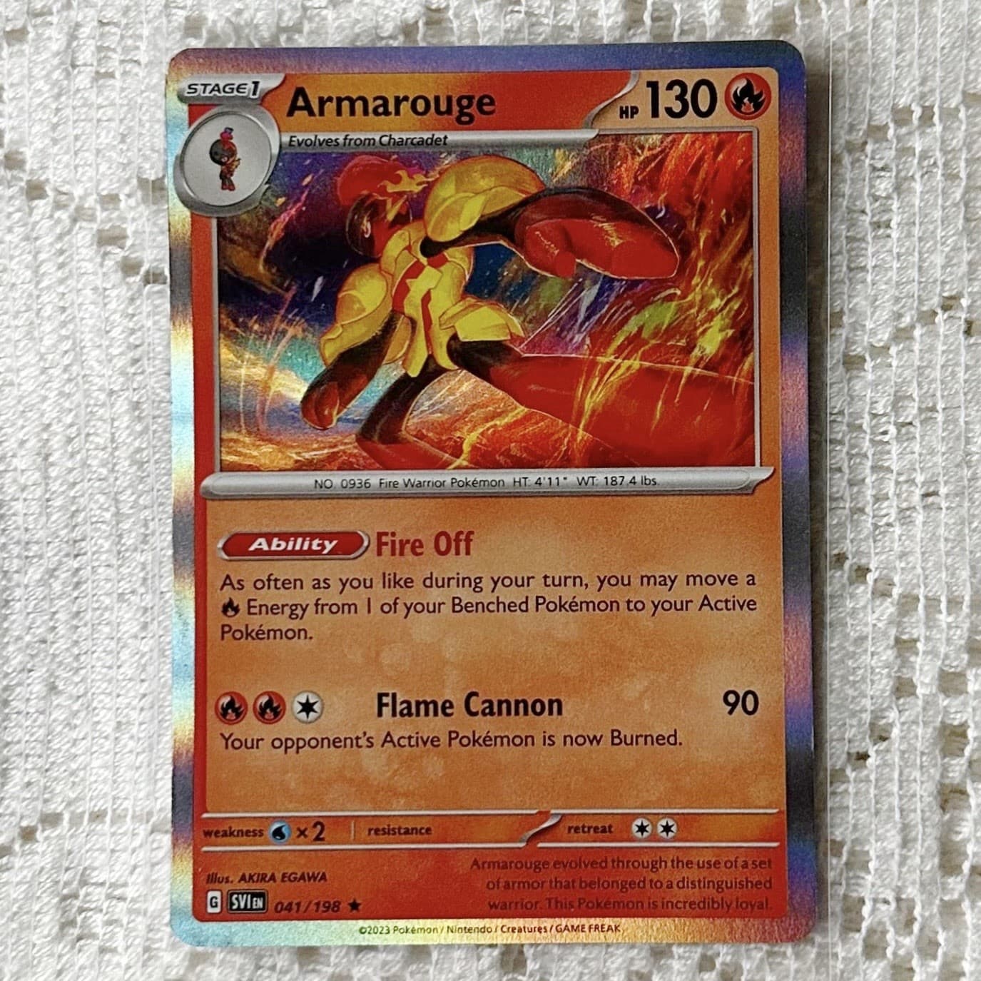 Armarouge Scarlet 2024 Unknown