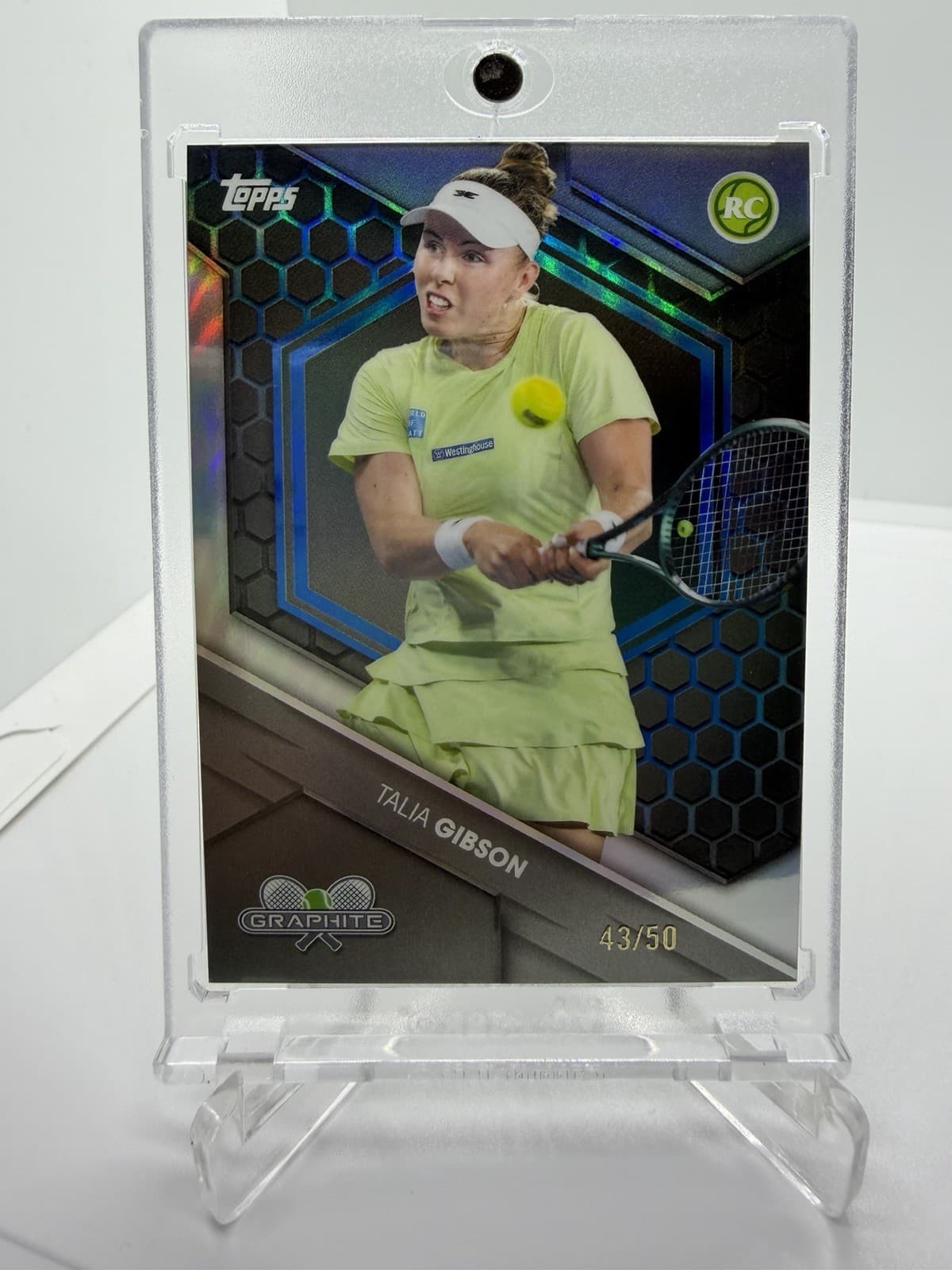 Graphite Tennis Talia 2026 Topps 2026 Topps blue-refractor