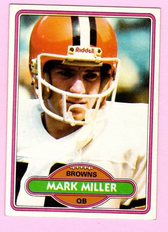 Mark Miller Cleveland 1980 Topps 1980 Topps