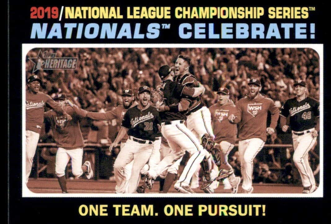 Washington Nationals 2020 Topps Heritage