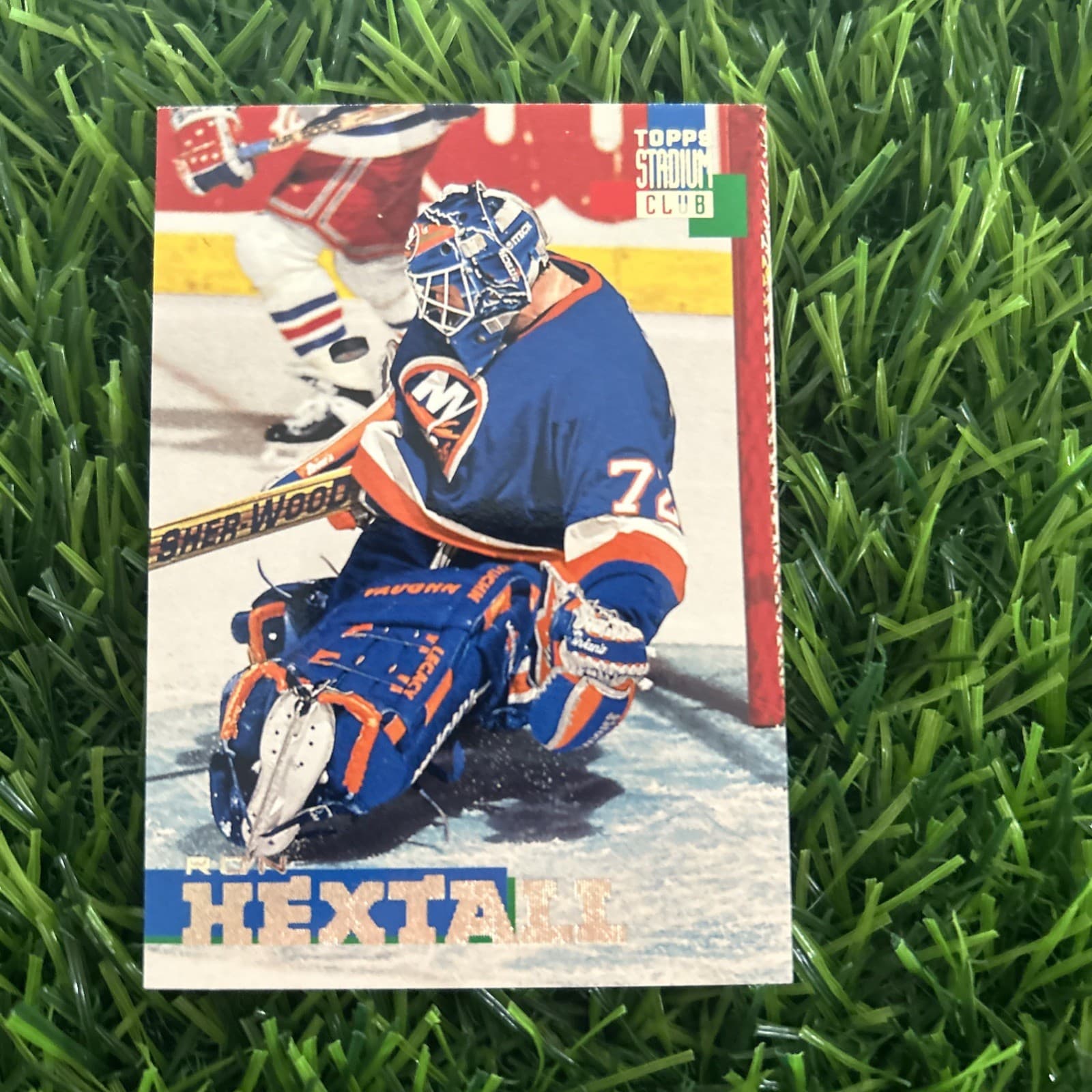 Ron Hextall trading card