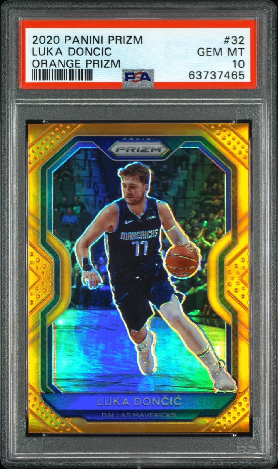 Luka Doncic Orange 2020 Panini Prizm