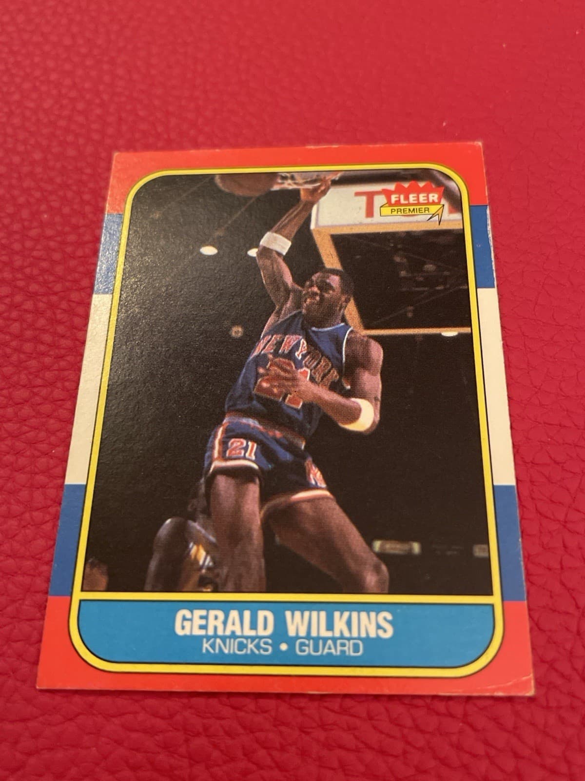 Gerald Wilkins 1986 Fleer 1986 Fleer