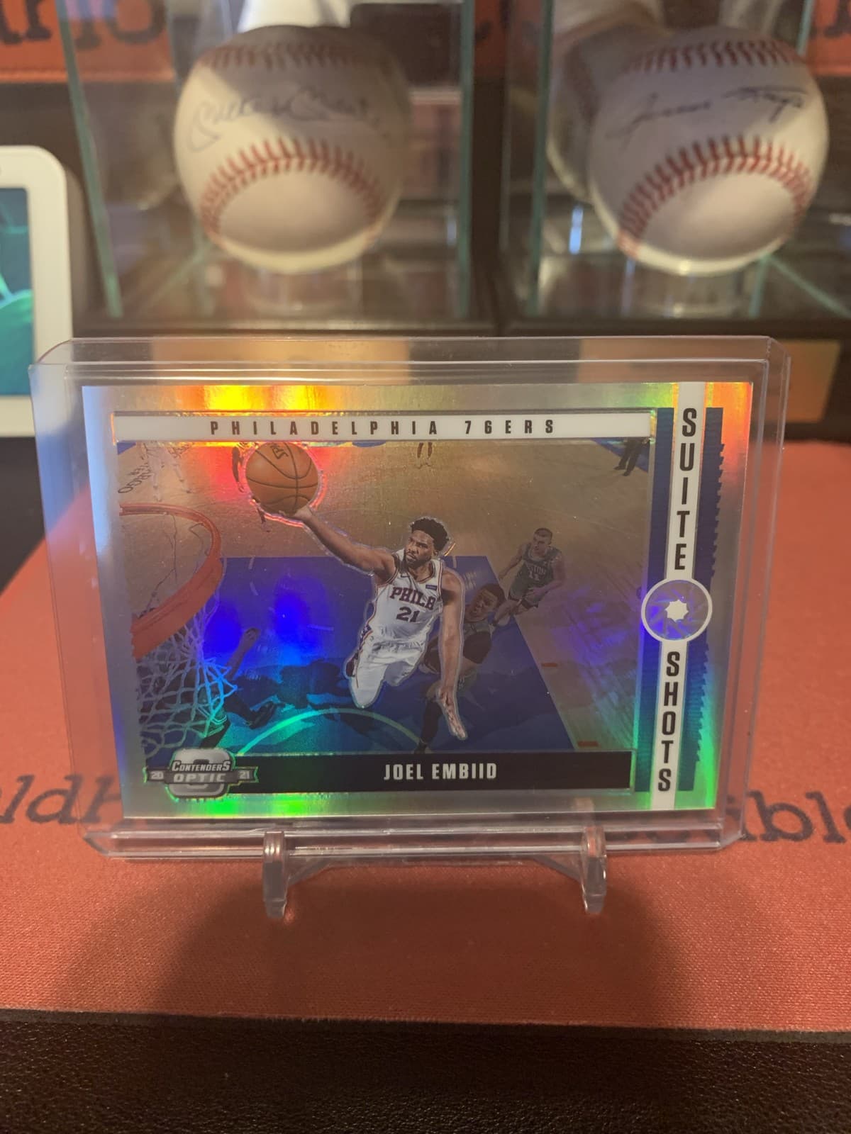 Suite Shots Joel 2020 Panini Contenders 2020 Panini Contenders