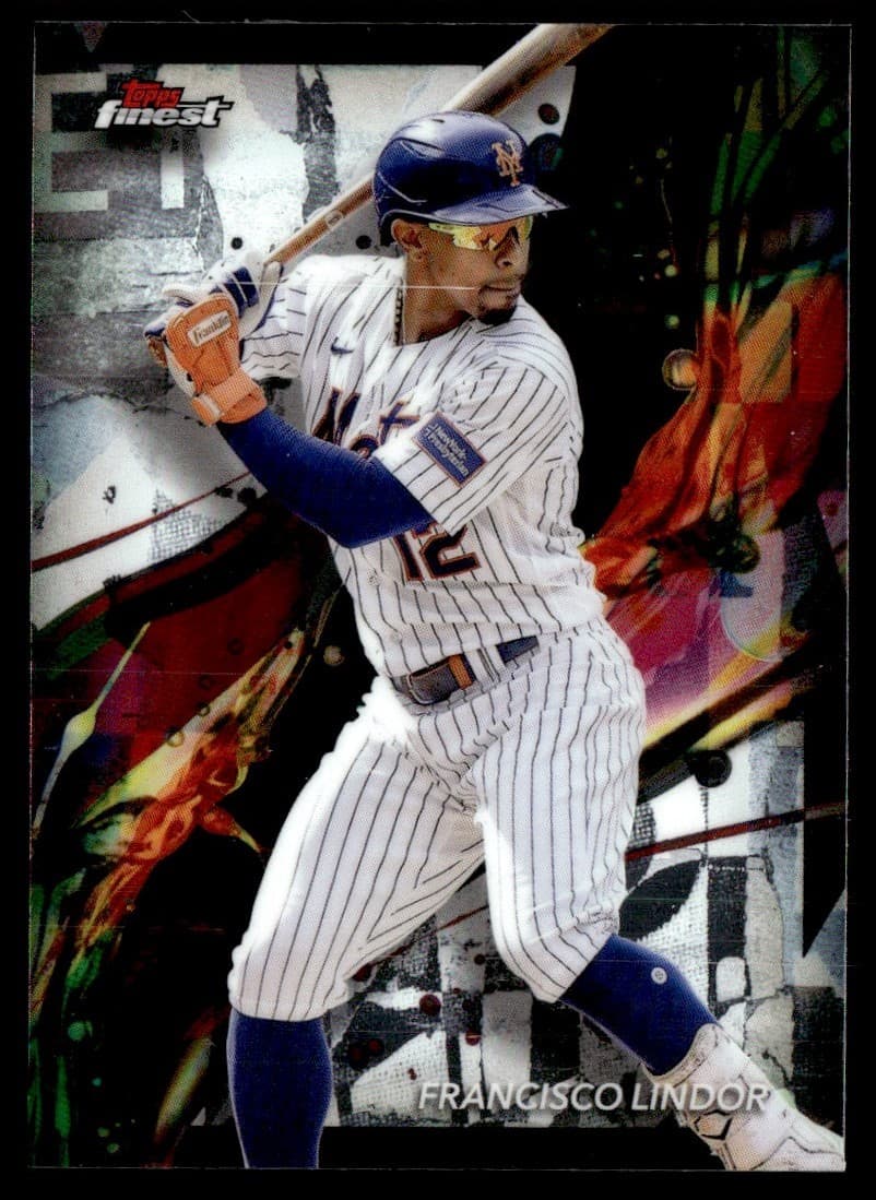 FRANCISCO LINDOR COMMON NEW YO 2023 Topps Finest 2023 Topps Finest
