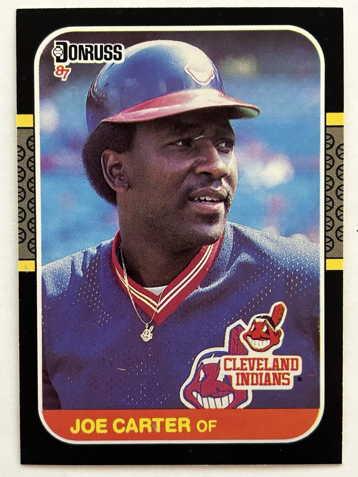 Joe Carter Cleveland 1987 Donruss
