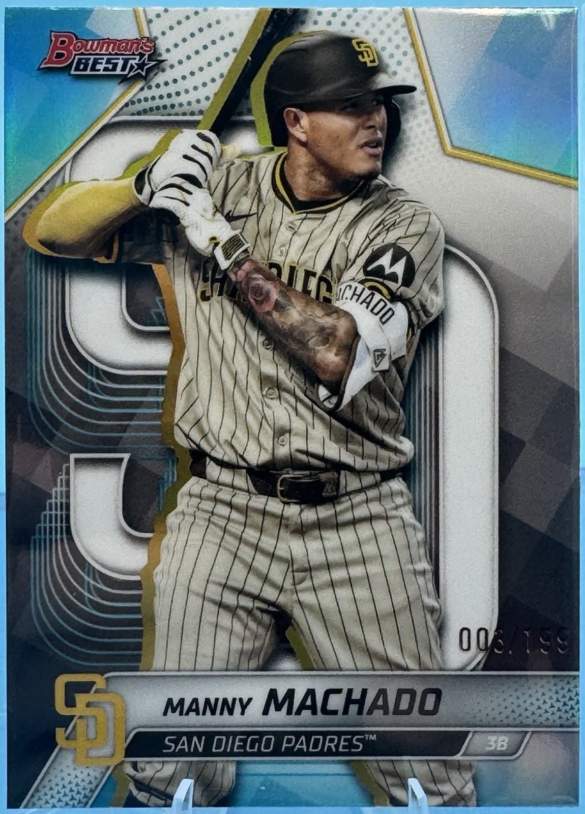 Manny Machado 2025 Bowman