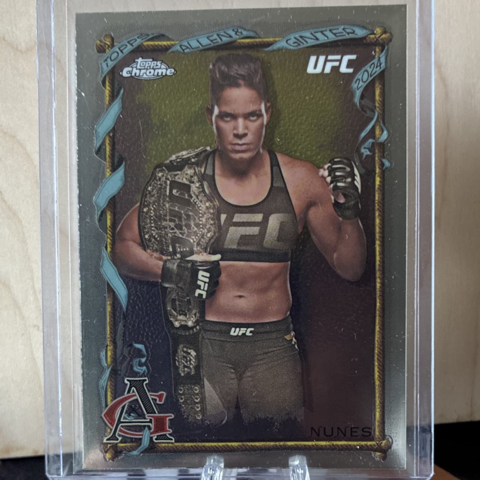 Ginter Amanda Nunes 2024 Topps 2024 Topps