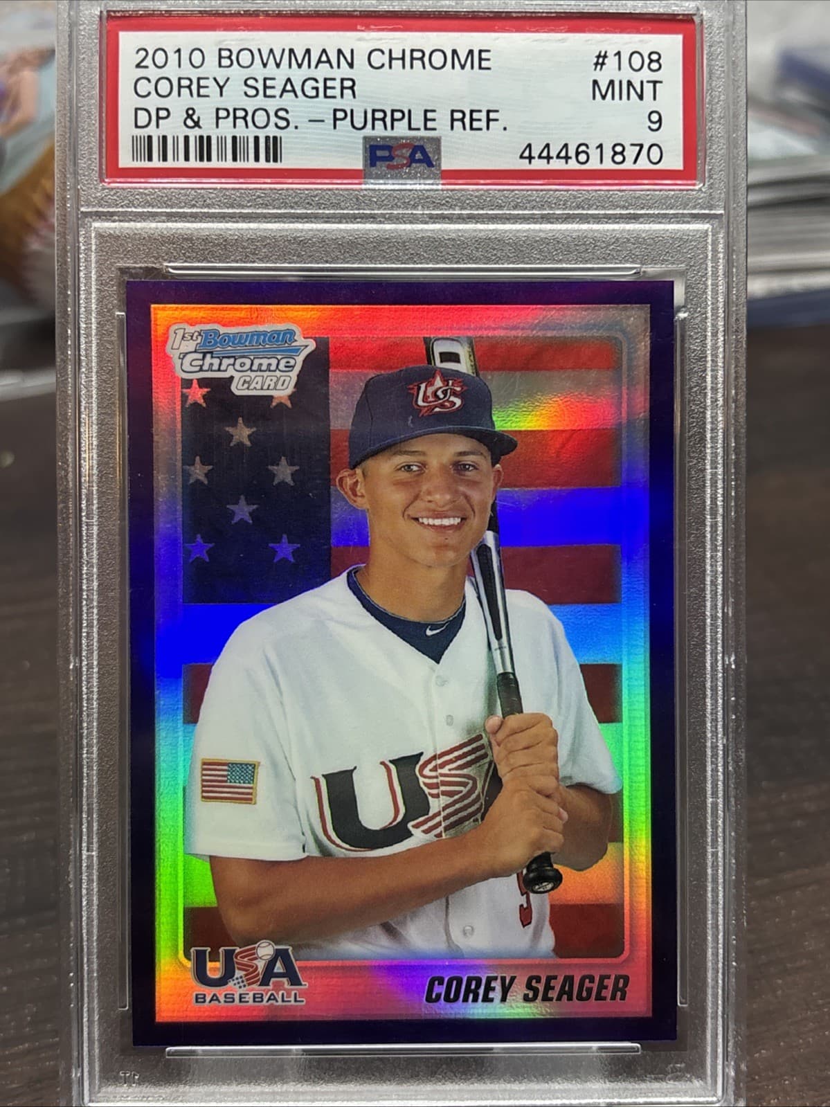 Prospects Corey Seager 2010 Bowman Draft 2010 Bowman Draft