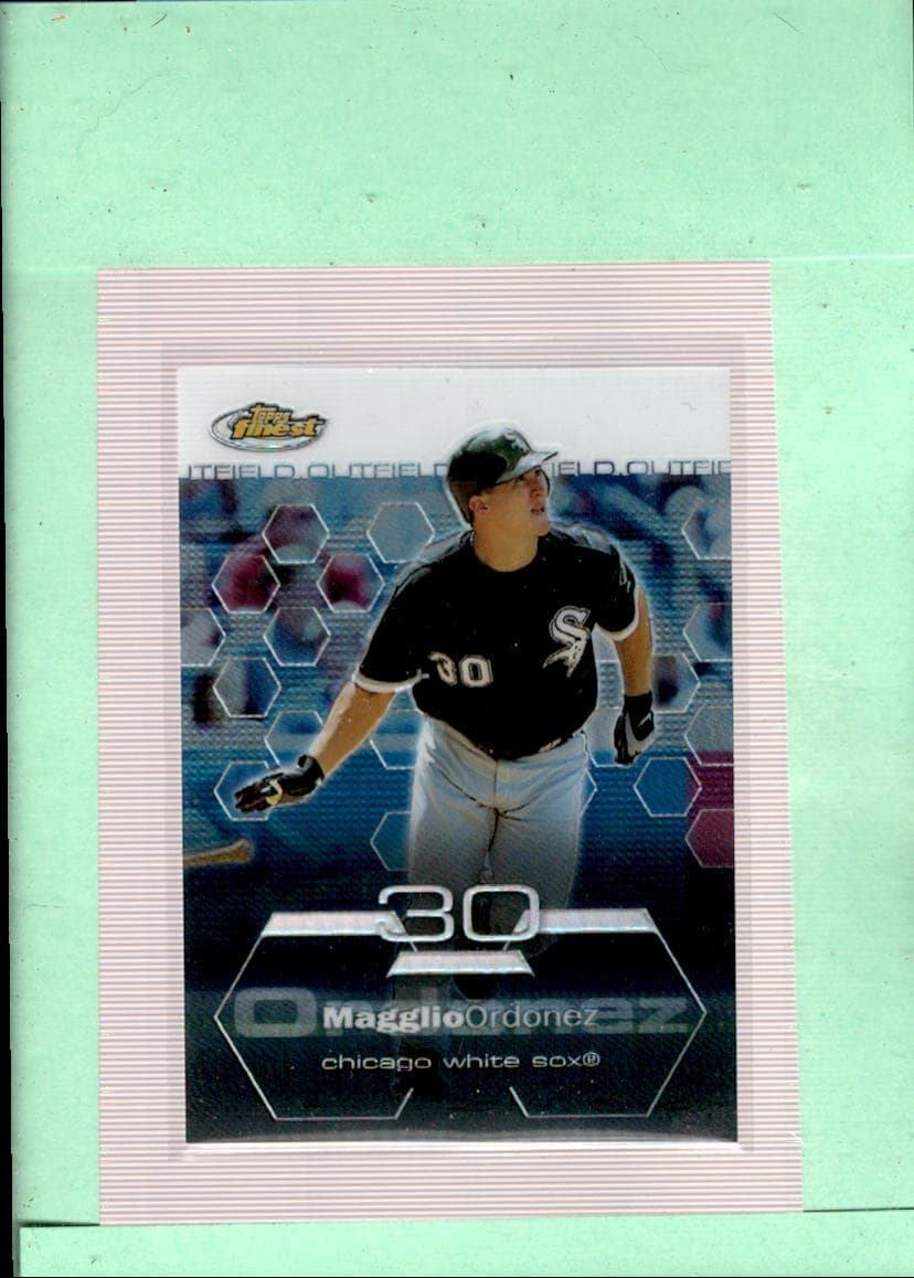 Refractors Magglio Ordonez 2003 Topps Finest