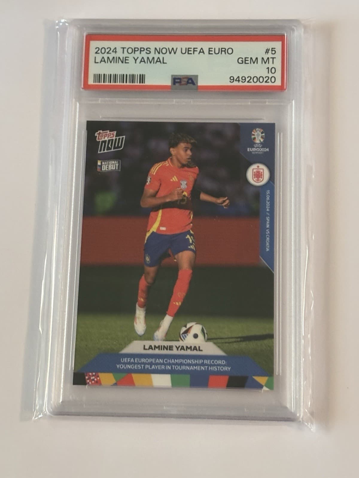 Lamine Yamal 2024 Topps 2024 Topps
