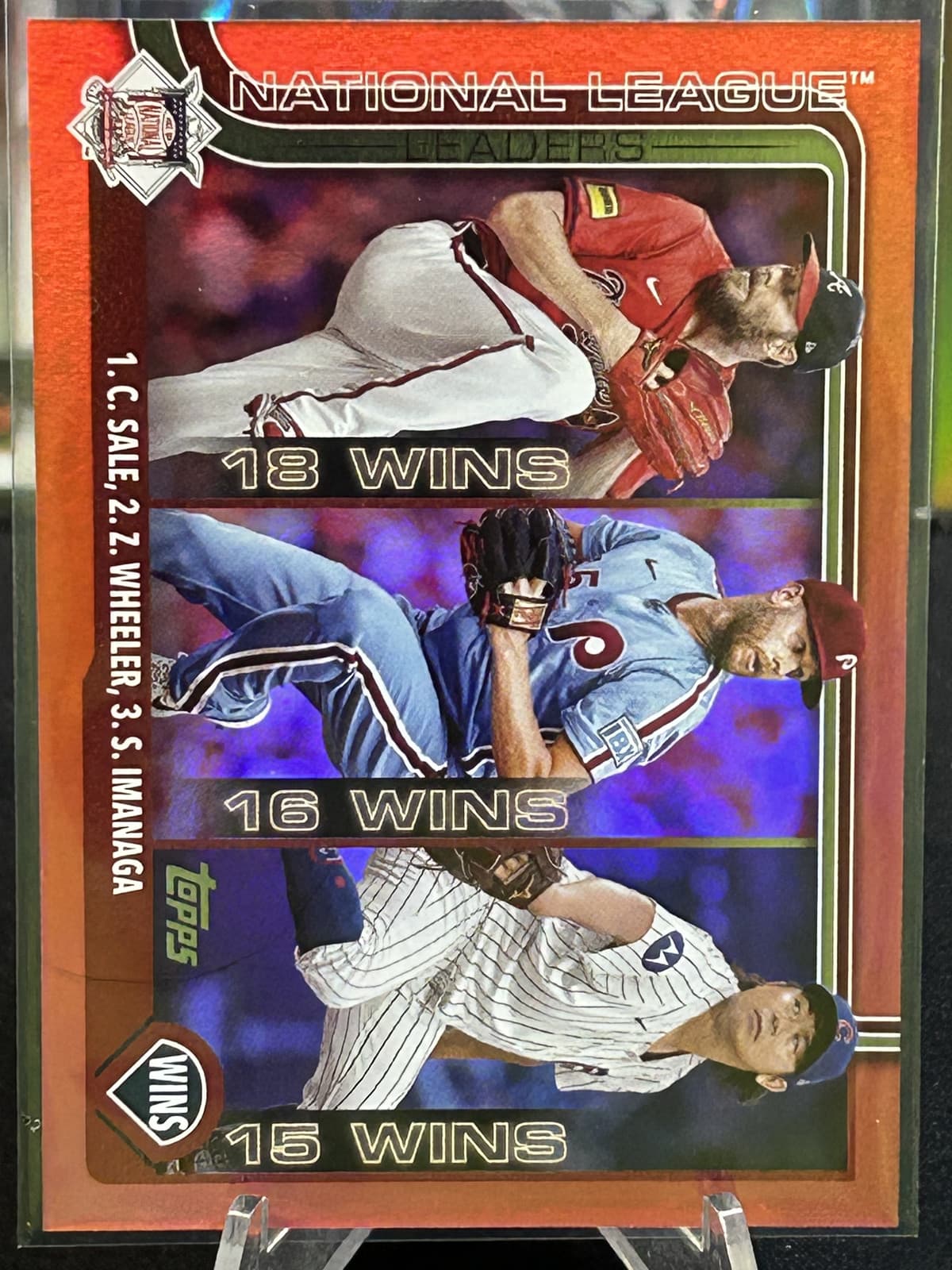 Orange Foil 2024 Topps