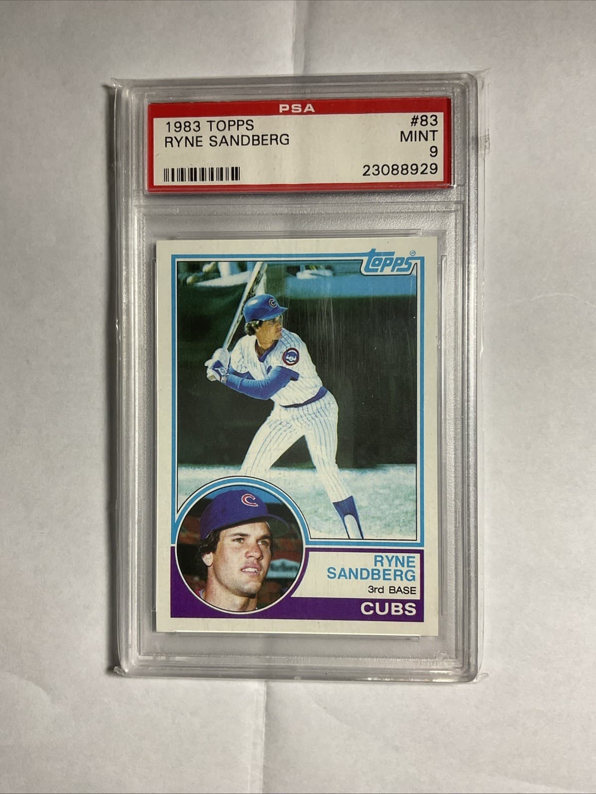Ryne Sandberg 1983 topps