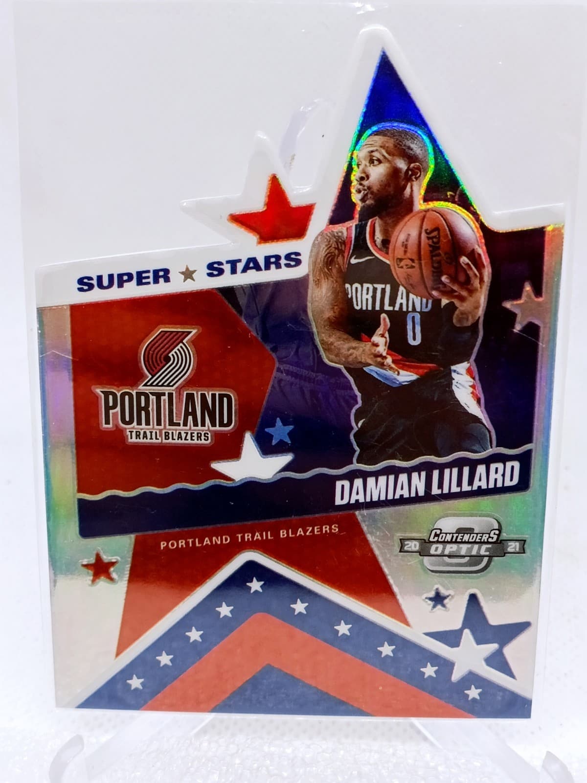 Optic Damian Lillard 2020 Panini Contenders 2020 Panini Contenders silver