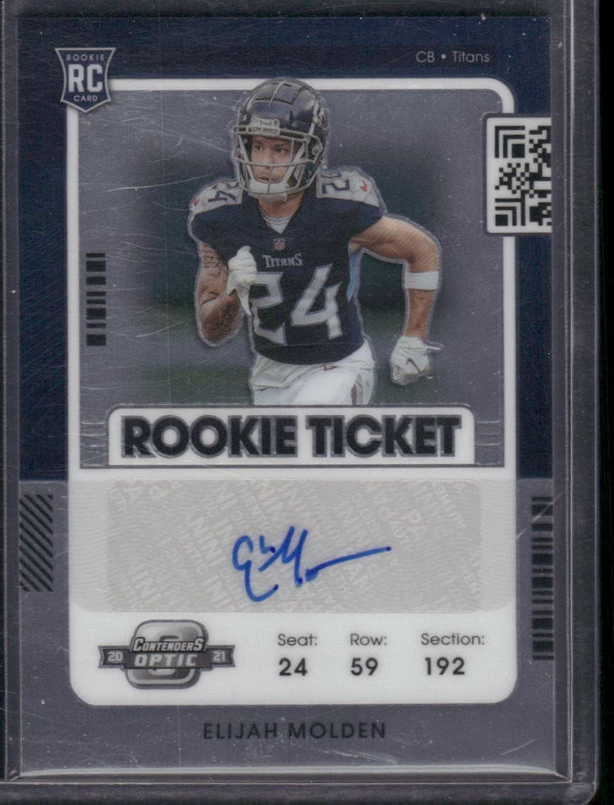 Optic Elijah Molden 2021 Panini Contenders 2021 Panini Contenders