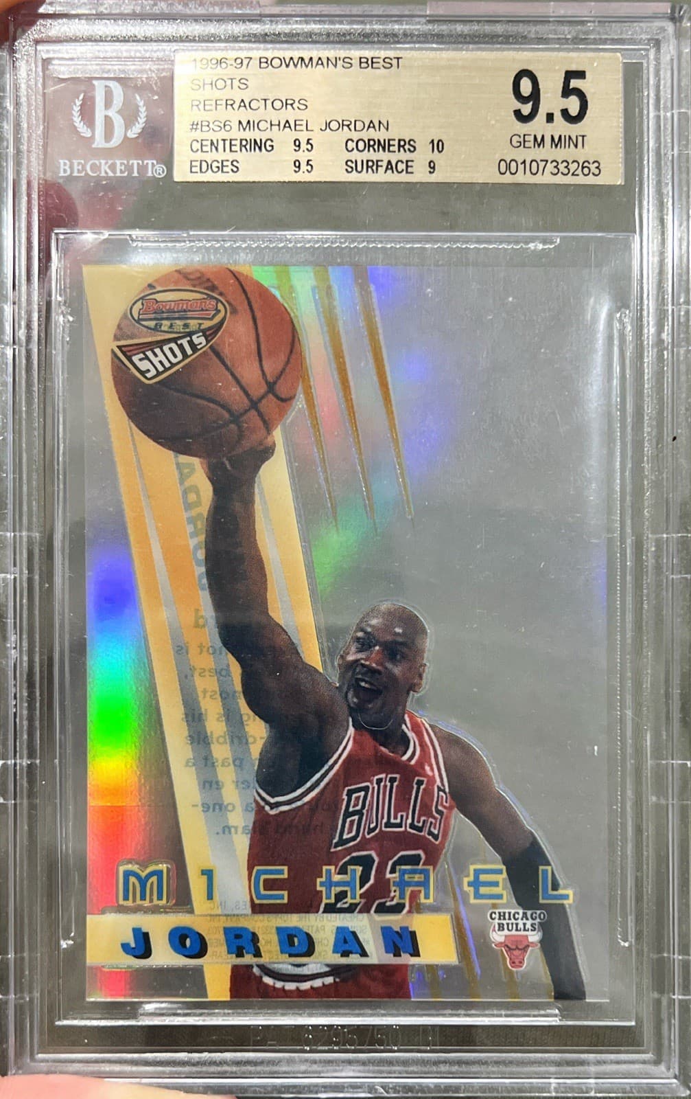 Michael Jordan 1996 bowman