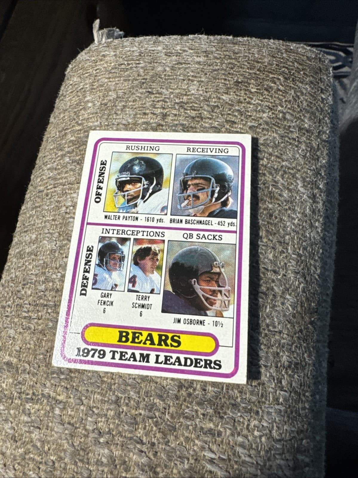 Walter Payton Sweetness 1980 Topps 1980 Topps
