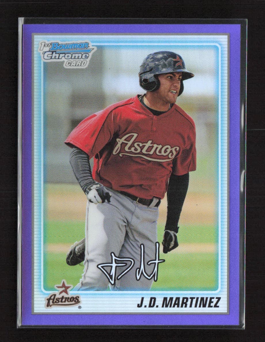 Martinez Prospects Purple 2010 Bowman Chrome 2010 Bowman Chrome