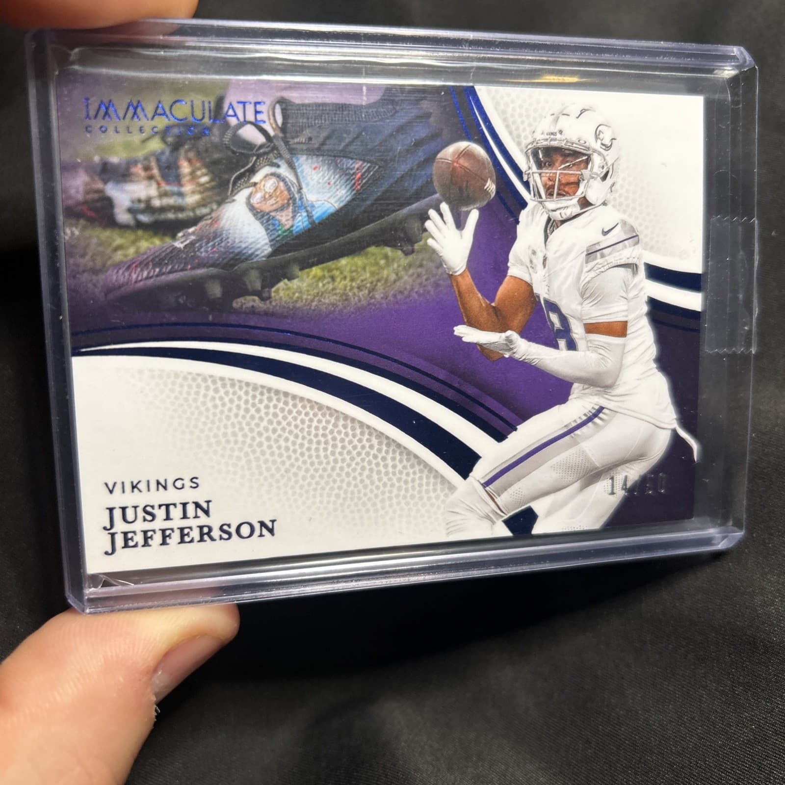 Cleats Justin Jefferson 2025 Panini Immaculate 2025 Panini Immaculate